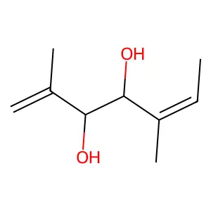 2,5-Dimethyl-1,5-heptadiene-3,4-diol structure