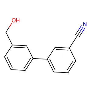 3-(3-Cyanophenyl)benzyl alcohol structure