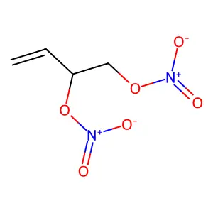 3-丁烯-1,2-二醇二硝酸酯 structure