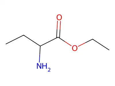 Ethyl 2-amino-3-methylbutanoate structure