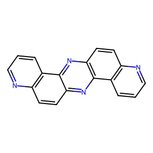Dipyrido[3,2-a:3',2'-h]phenazine structure