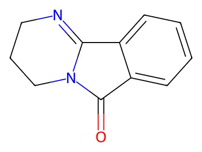 3,4-Dihydropyrimido(2,1-A)isoindol-6(2H)-one structure