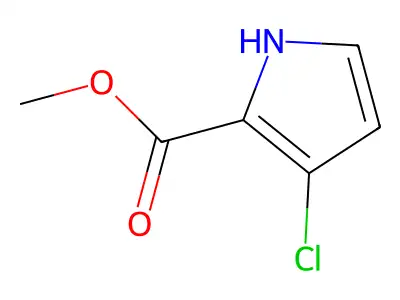 Methyl 5-chloro-1H-pyrrole-2-carboxylate structure