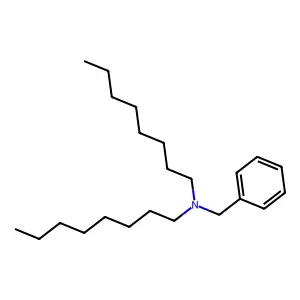 Benzylamine, N,N-dioctyl- structure