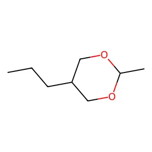 2-Methyl-5-propyl-1,3-dioxane structure