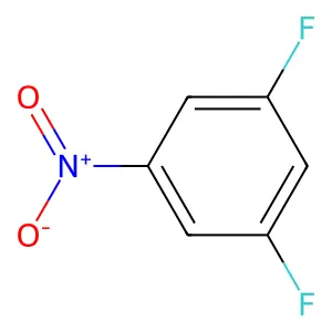 1,3-Difluoro-5-nitrobenzene structure