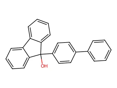 9-Biphenyl-4-YL-9H-fluoren-9-OL structure