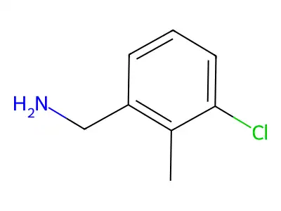 3-Chloro-2-methylbenzylamine structure