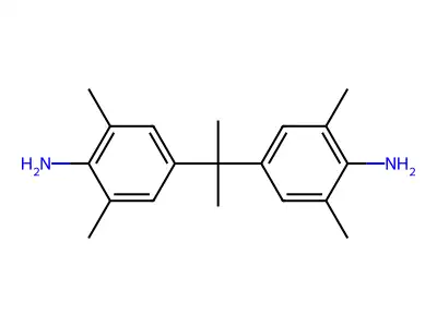 4-[2-(4-Amino-3,5-dimethylphenyl)propan-2-yl]-2,6-dimethylaniline structure