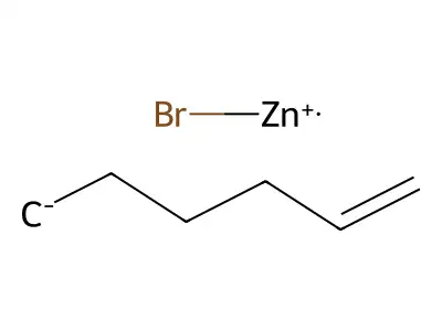 Bromo(hex-5-en-1-yl)zinc structure