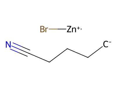 4-Cyanobutylzinc bromide solution structure