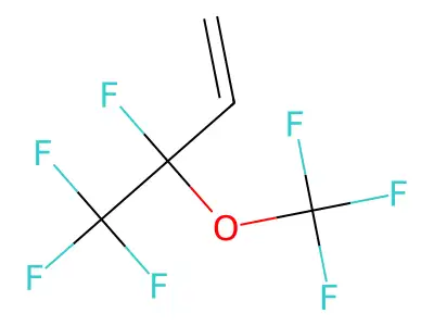 3,4,4,4-Tetrafluoro-3-(trifluoromethoxy)-1-butene structure