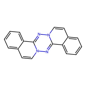 (1,2,4,5)Tetrazino(1,6-a:4,3-a')diisoquinoline structure