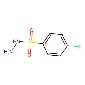4-Fluorobenzene-1-sulfonohydrazide structure
