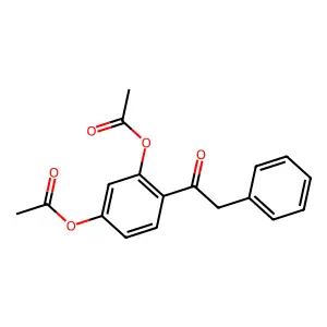 Ethanone, 1-[2,4-bis(acetyloxy)phenyl]-2-phenyl- structure