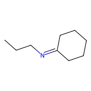 1-Propanamine, N-cyclohexylidene- structure