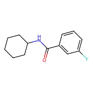 N-Cyclohexyl 3-fluorobenzamide structure