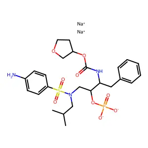 福沙那韦 structure