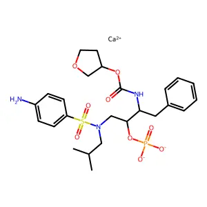 Fosamprenavir Calcium structure