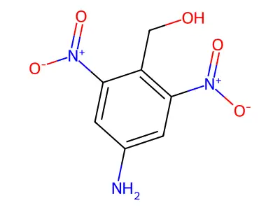 4-Amino-2,6-dinitrobenzenemethanol structure