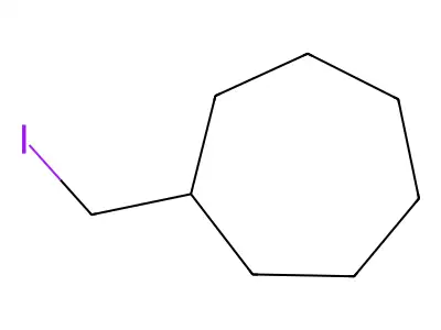 Iodomethylcycloheptane structure