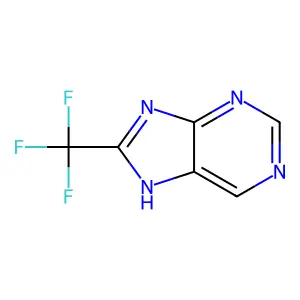 8-(trifluoromethyl)-7H-purine structure