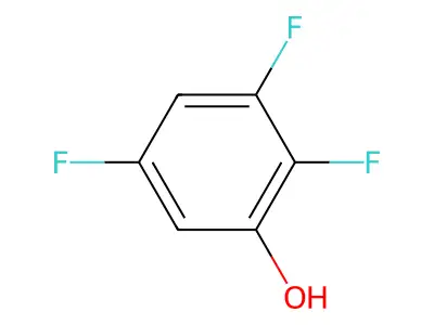 2,3,5-Trifluorophenol structure