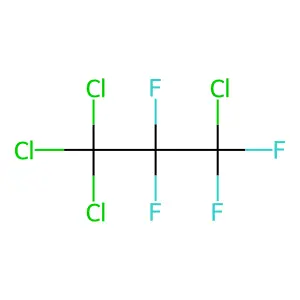 1,1,1,3-Tetrachloro-2,2,3,3-tetrafluoropropane structure