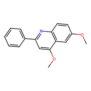 4,6-Dimethoxy-2-phenylquinoline structure