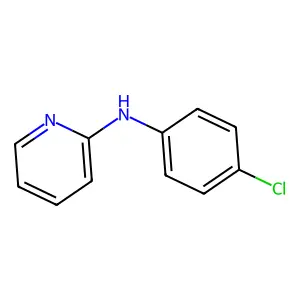N-(4-chlorophenyl)pyridin-2-amine structure