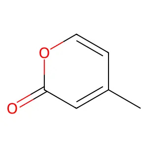 2H-pyran-2-one, 4-methyl- structure