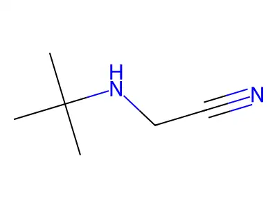 2-(Tert-butylamino)acetonitrile structure