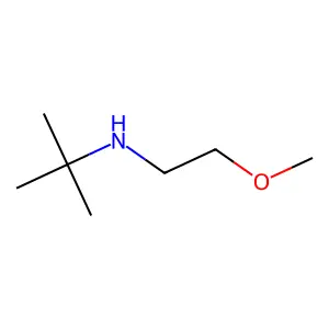 N-tert-Butyl-2-methoxyethylamine structure