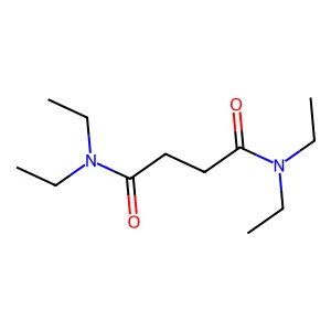 N1,N1,N4,N4-四乙基丁二酰胺 structure