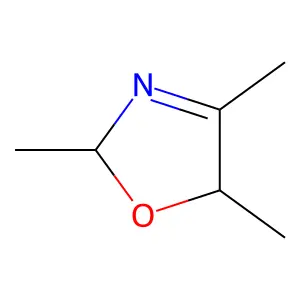 2,4,5-Trimethyl-3-oxazoline structure