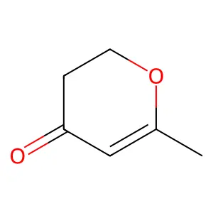 2-Methyl-5,6-dihydro-4-pyrone structure