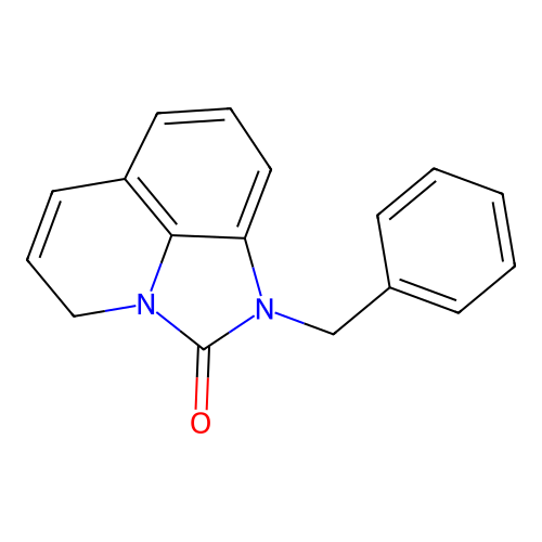 1-Benzyl-4H-imidazo[4,5,1-ij]quinolin-2(1H)-one structure