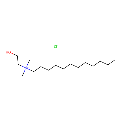 Hydroxyethyl laurdimonium chloride structure