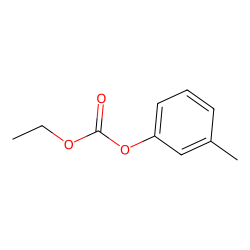 Carbonic acid, ethyl 3-methylphenyl ester structure