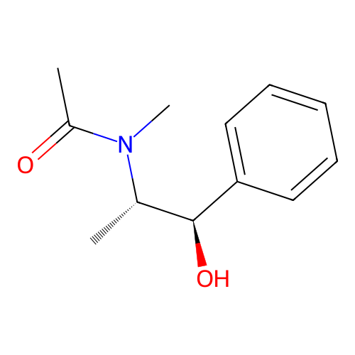 N-Acetylephedrine structure