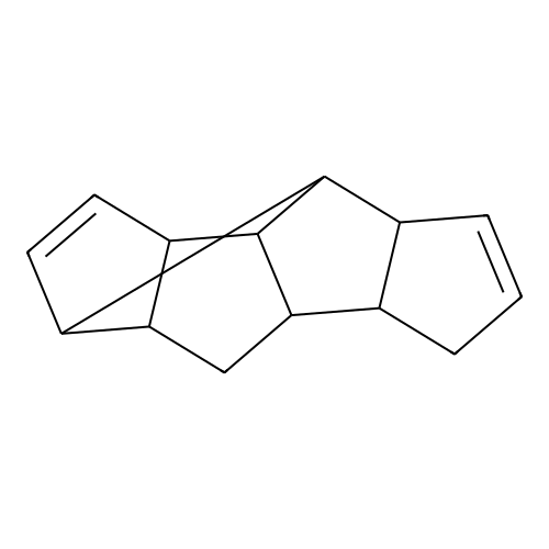 1,4,8-Metheno-1H-cyclopent[f]azulene, 3a,4,4a,7,7a,8,9,9a-octahydro- structure