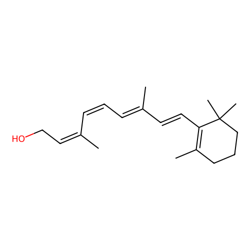 Vitamin A structure