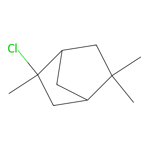 Norbornane, 2-chloro-2,5,5-trimethyl- structure