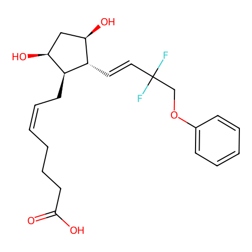 他氟前列腺素酸 structure