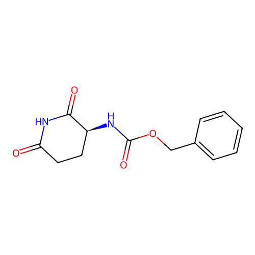 (S)-Benzyl (2,6-dioxopiperidin-3-yl)carbamate structure