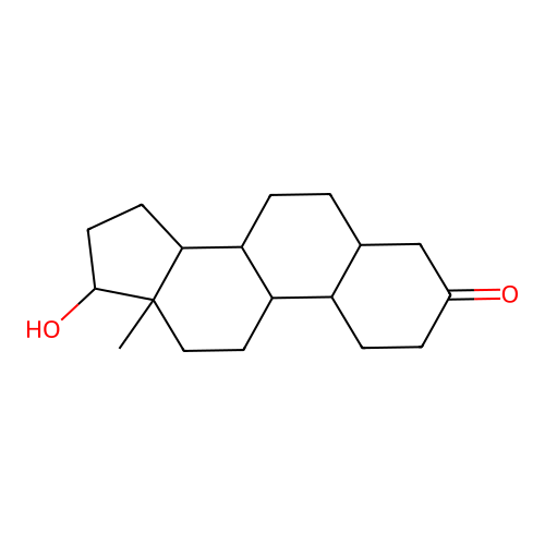 Estran-3-one, 17-hydroxy-, (5alpha,17beta)- structure