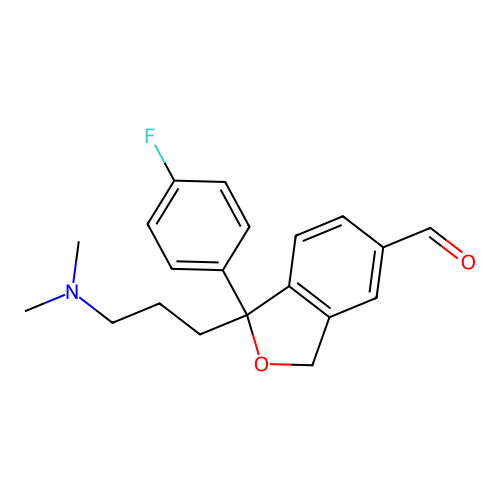 Citalopram Carboxaldehyde structure