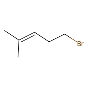 5-Bromo-2-methyl-2-pentene structure