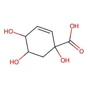 2,3-Anhydro-quinic acid structure