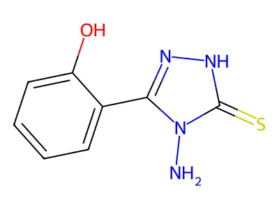6-(4-Amino-5-sulfanylidene-1,2,4-triazolidin-3-ylidene)cyclohexa-2,4-dien-1-one structure